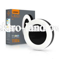 Светодиодный светильник ART IP65 круглый VIDEX 15W 5000K влагозащищенный VL-BHFR-155B черный